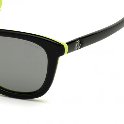 Shop Moncler Ml0118 01c Sunglasses Black