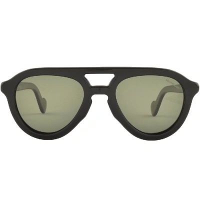 Shop Moncler Ml0078 Sunglasses Black