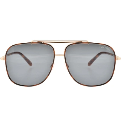 Shop Tom Ford Benton Sunglasses Brown