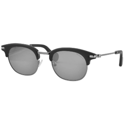 Shop Moncler Ml0036 Sunglasses Black
