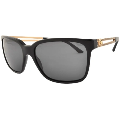 Shop Versace Jeans Versace V Vanitas Sunglasses Black