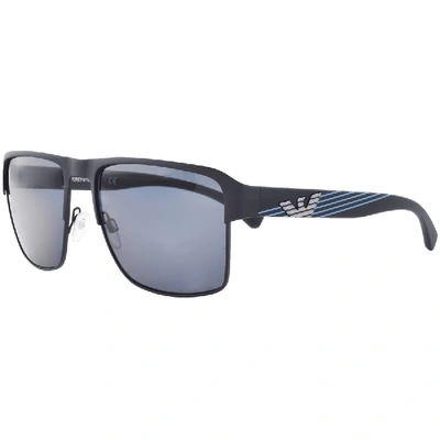 Shop Armani Collezioni Emporio Armani 2066 Sunglasses Navy