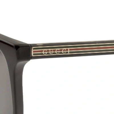 Shop Gucci Gg0381s 006 Sunglasses Black