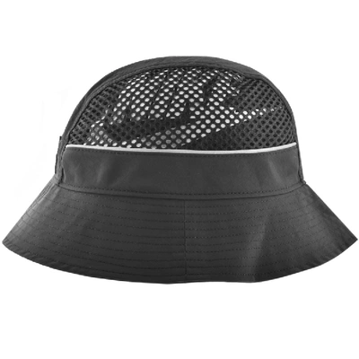 Shop Nike Mesh Bucket Hat Black