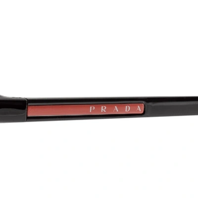 Shop Prada Linea Rossa Sunglasses Black