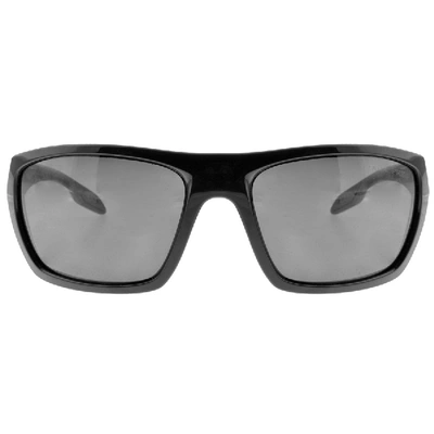 Shop Prada Linea Rossa Sunglasses Black