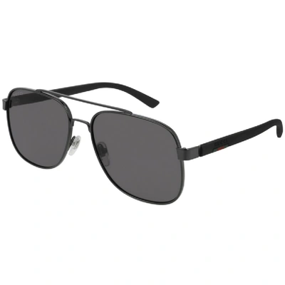 Shop Gucci Gg0422s 001 Sunglasses Black