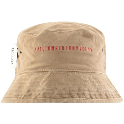 Shop Billionaire Boys Club Reversible Bucket Hat Beige
