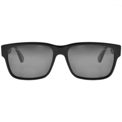 Shop Gucci Gg0340s 006 Sunglasses Black