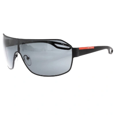 Shop Prada Linea Rossa Sunglasses Black