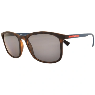 Shop Prada Linea Rossa 01ts Sunglasses Brown