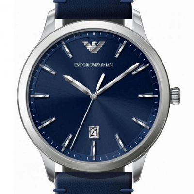 Armani Collezioni Emporio Armani Ar80032 Watch Gift Set Blue | ModeSens