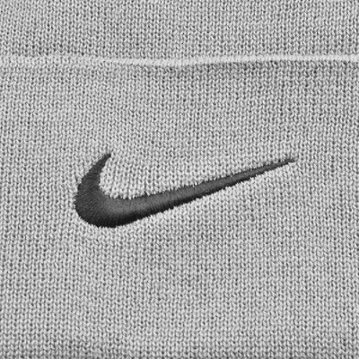 Shop Nike Dri Fit Beanie Hat Grey