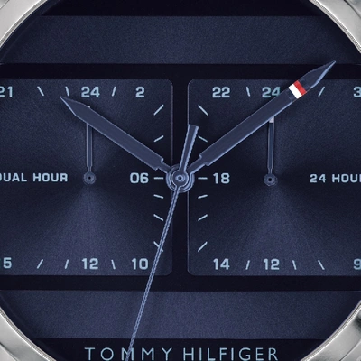 Shop Tommy Hilfiger Icon Dual Watch Silver