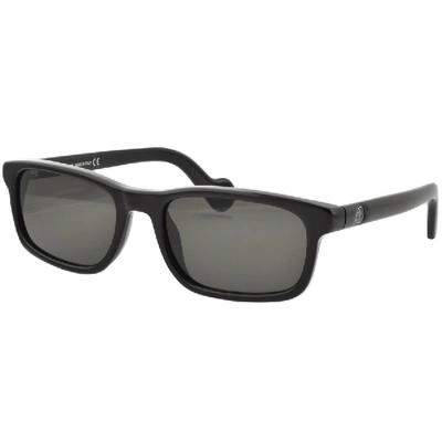 Shop Moncler Ml0116 Sunglasses Black