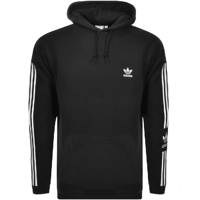Adidas Originals Lock Up Logo Hoodie In Black | ModeSens