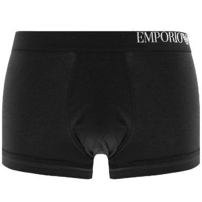Shop Armani Collezioni Emporio Armani Underwear 3 Pack Boxers In Black