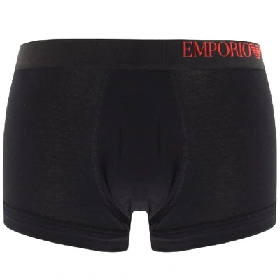 Shop Armani Collezioni Emporio Armani Underwear 3 Pack Boxers In Black