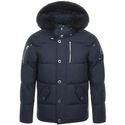 Shop Moose Knuckles 3q Jacket Navy