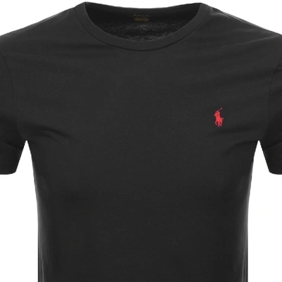 Shop Ralph Lauren Crew Neck Custom Fit T Shirt Black