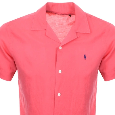 Shop Ralph Lauren Short Sleeve Shirt Red