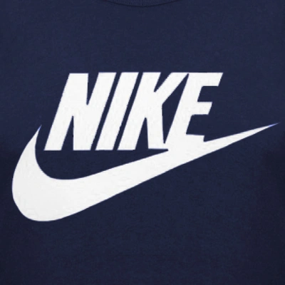 Shop Nike Futura Icon Logo Vest T Shirt Navy