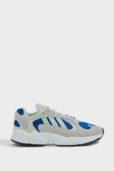 Shop Adidas Originals Yung-1 Trainers In White