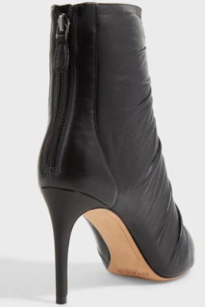 Shop Alexandre Birman Susanna 85 Leather Ankle Boots In Black