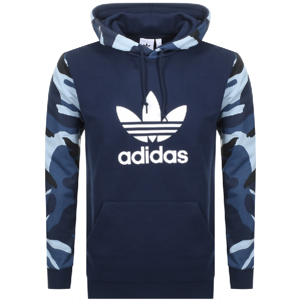 adidas camo trefoil hoodie