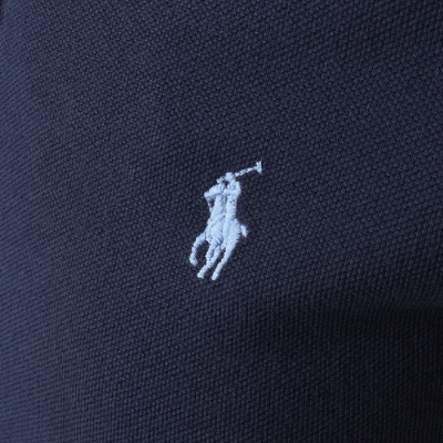 Shop Ralph Lauren Slim Fit Polo T Shirt Navy