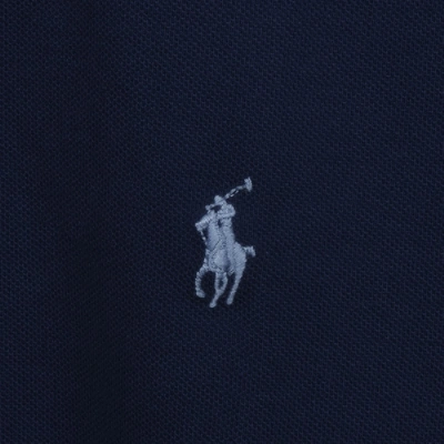 Shop Ralph Lauren Slim Fit Polo T Shirt Navy