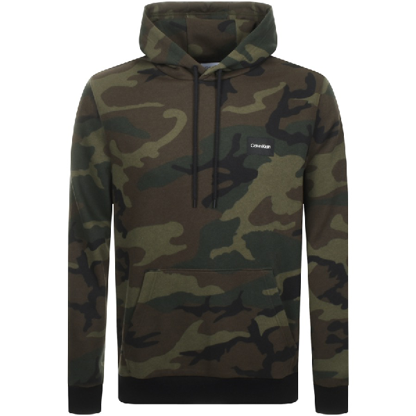 calvin klein camo hoodie