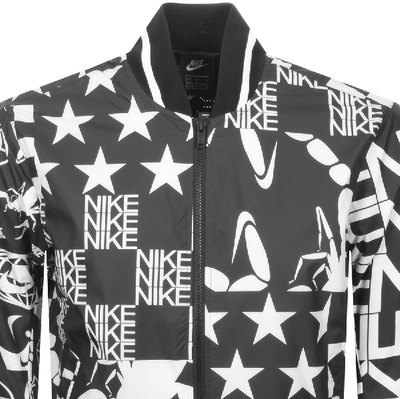 Shop Nike Sportswear Bomber Jacket Black