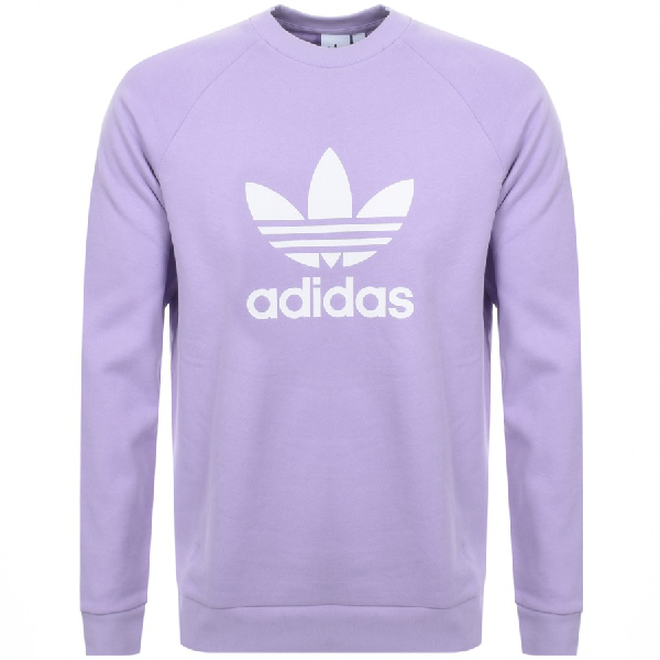 adidas sweatshirt purple