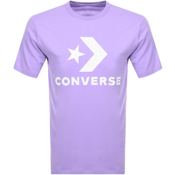 purple converse t shirt