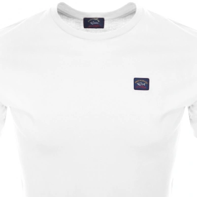 Shop Paul & Shark Paul And Shark Short Sleeved Logo T Shirt White