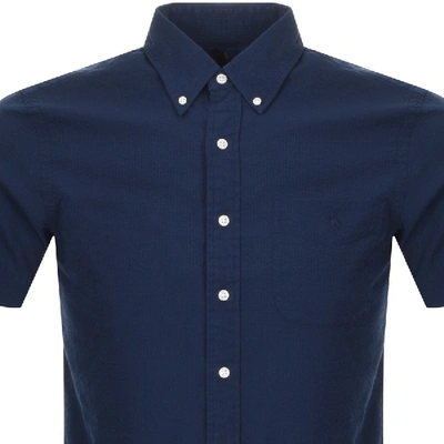Shop Ralph Lauren Short Sleeved Shirt Navy