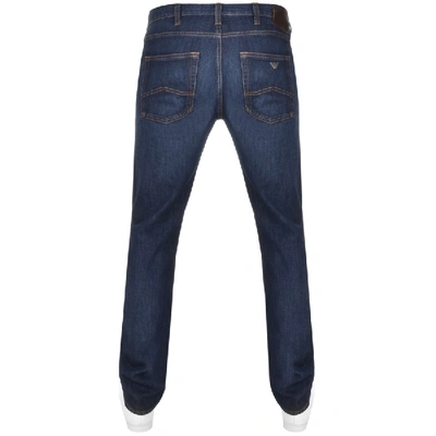 Emporio Armani J45 Regular Fit Jeans Blue | ModeSens