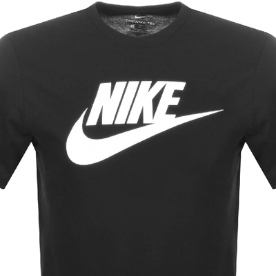 Shop Nike Futura Icon T Shirt Black