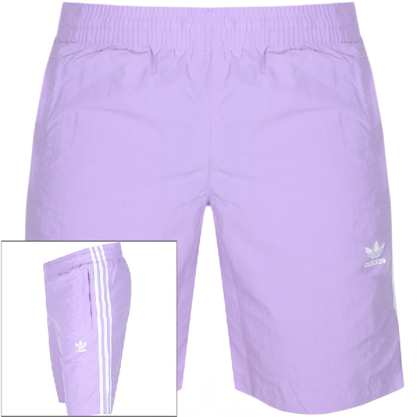 adidas lilac shorts