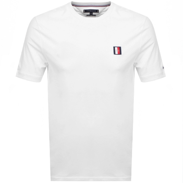 tommy hilfiger badge t shirt