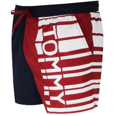 Shop Tommy Hilfiger Swim Shorts Navy