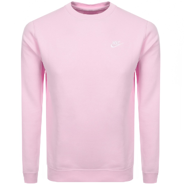 nike baby pink sweatshirt