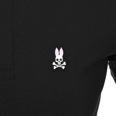 Shop Psycho Bunny Classic Polo T Shirt Black