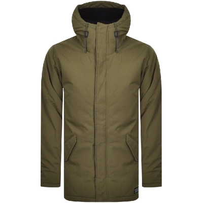 Levi's Thermore Padded Parka Jacket Green | ModeSens