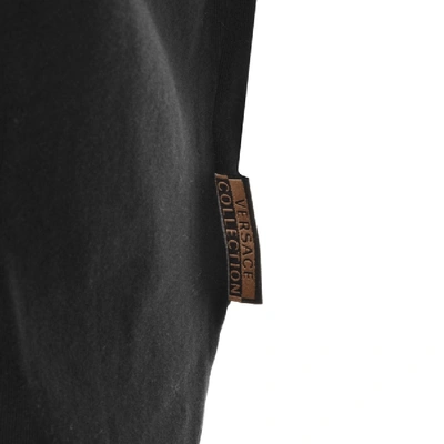 Shop Versace Long Sleeved T Shirt Black