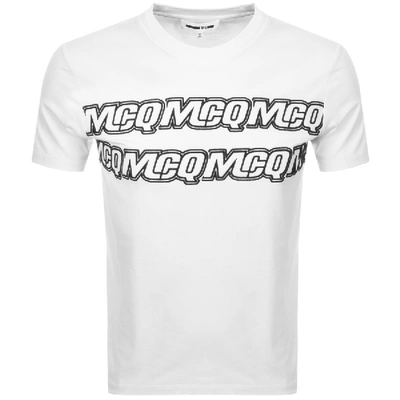 Shop Mcq By Alexander Mcqueen Mcq Alexander Mcqueen Logo T Shirt White