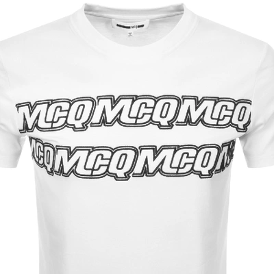 Shop Mcq By Alexander Mcqueen Mcq Alexander Mcqueen Logo T Shirt White