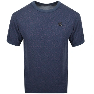 Shop Vivienne Westwood Small Orb T Shirt Blue