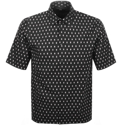 Shop Diesel S Fry Skull Shirt Black